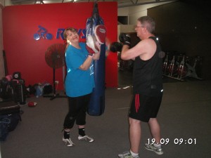 Tuesday morning Boxing at Fit As Fitness Training in Stafford